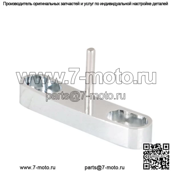 Для SB Chevy 305 327 350 SBC полированная алюминиевая заготовка, крышка цепи ГРМ - Image 3