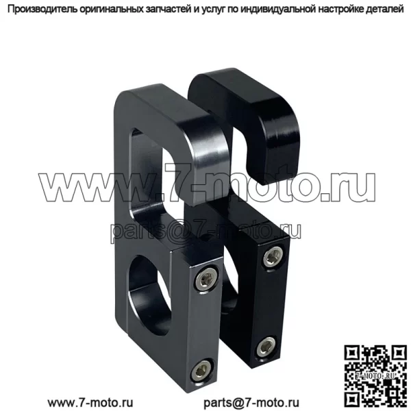 Аксессуары для мотоциклов Hengbang, крючок для электромобиля, многофункциональный крючок без перфорации, 69 тип, крючок для шлема из алюминиевого сплава с ЧПУ - Image 2