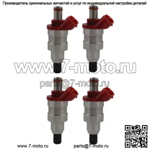 4X топливный инжектор G609-13-250 для Mazda B2600 MPV 2.6L, соответствие потоку с высоким импедансом
