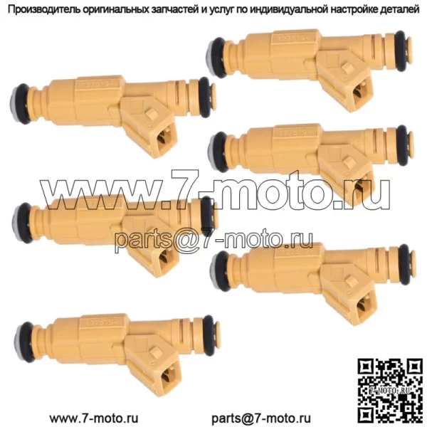 Подходит для Jeep Grand Cherokee Wrangler Cherokee 4.0L, 6 шт. топливные форсунки FJ583 - Image 2