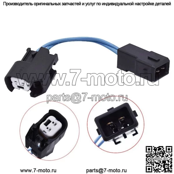 8 обновленных топливных форсунок с 4 отверстиями для 96-99 Dodge Ram Dakota 5.2L 5.9L 318 360 - Image 2