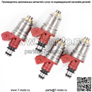 4X топливные форсунки 16600-86G00 для 1990-1994 Nissan D21 1995 Пикап 2.4L 2-дверный