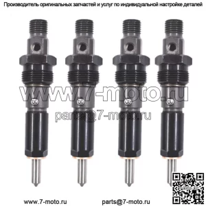 4 шт. форсунки дизельного топлива, пригодные для двигателя Cummins 4BT 4928990 390KAL59P6