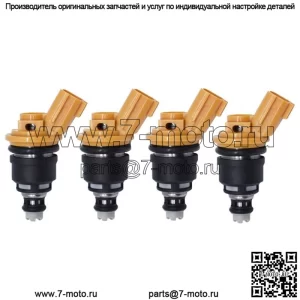 4 боковых топливных форсунки объемом 555 куб.см для Nissan Silvia S13/14/15 SR20DET 16600-RR543