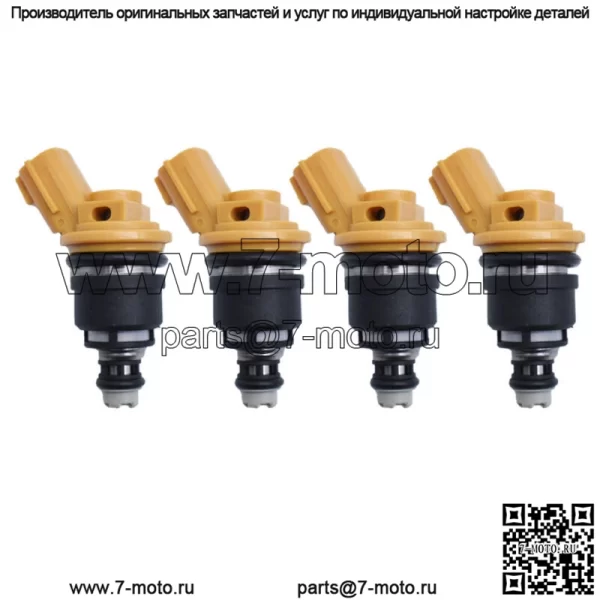 4 боковых топливных форсунки объемом 555 куб.см для Nissan Silvia S13/14/15 SR20DET 16600-RR543 - Image 3