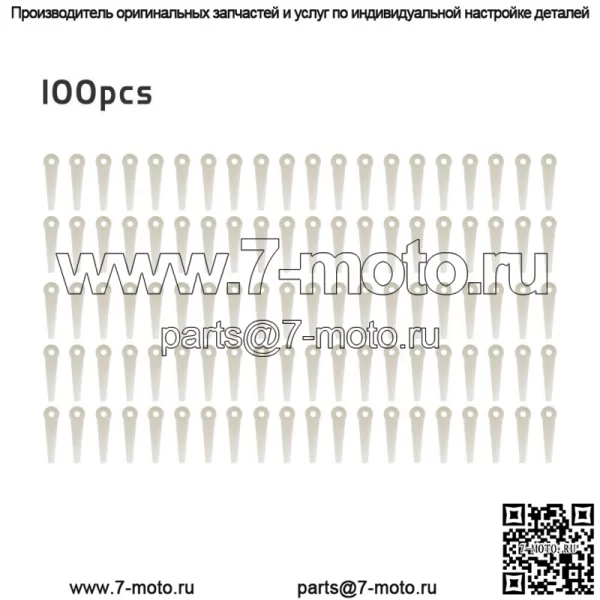 Режущее лезвие подходит для 6-3 Заменяет 4111-007-1001 Сменный Polycut Poly, 100 шт. - Image 2