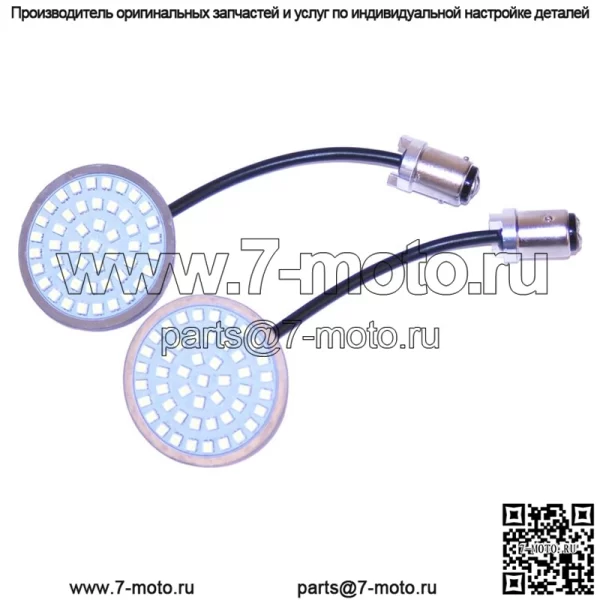 Светодиодные вставки в плоском стиле Letric Lighting Co. для Harley 1986-2023 гг.