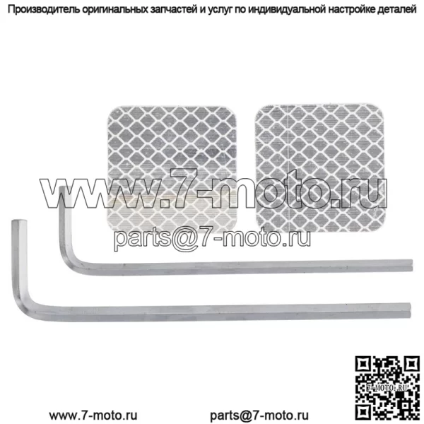 Комплект желтых зеркал бокового обзора NICHE для John Deere Gator HPX XUV 550 560 590 835 (Для: John Deere Gator CS) - Image 3