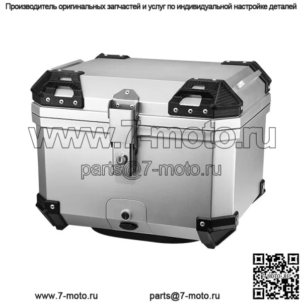 Пластиковый хвостовой ящик для мотоцикла, задний хвостовой ящик, багажник локомотива, модификация задней коробки электромобиля, большой универсальный съемный проход - Image 3