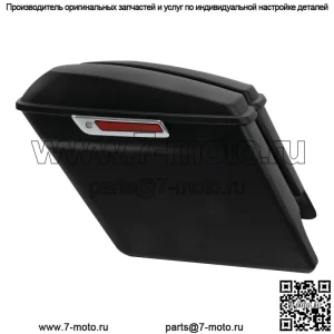 5-дюймовые удлиненные седельные сумки, подходящие для Harley Touring Road Electra Glide 14-23 (для: Harley-Davidson)
