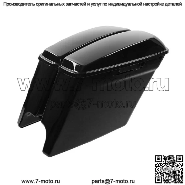 5-дюймовая жестко растянутая удлиненная седельная сумка, подходящая для Harley Touring Road King 2014-2023 гг. (Для: Harley-Davidson)
