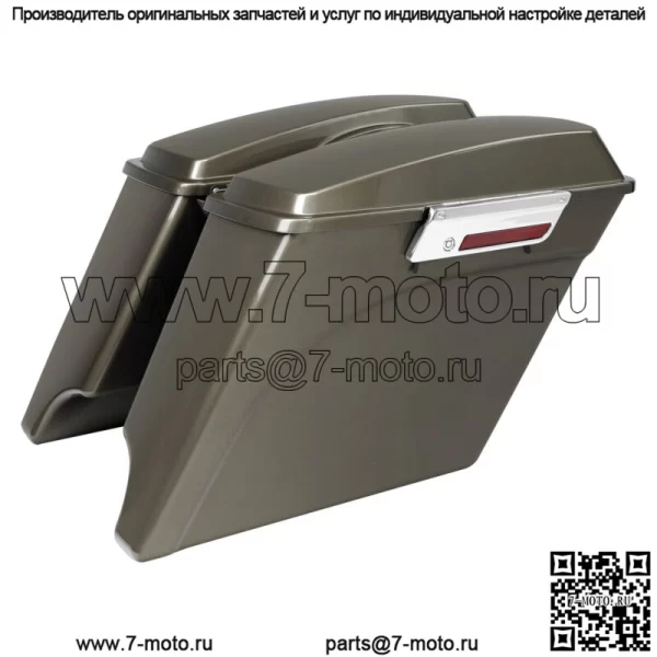 5-дюймовые удлиненные седельные сумки, подходящие для Harley Touring Street Glide FLHX 93-13 (для: Harley-Davidson)