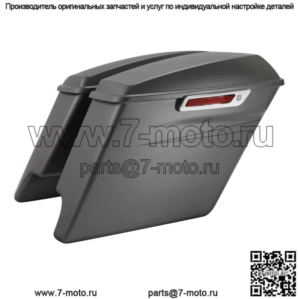 Удлиненные седельные сумки 5 дюймов, подходящие для Harley Touring Road King 14-23 22, темно-серый деним