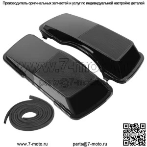 Крышки динамиков седельной сумки 6 x 9 дюймов подходят для Harley Touring Electra Street Glide 93-13 (для: Harley-Davidson)