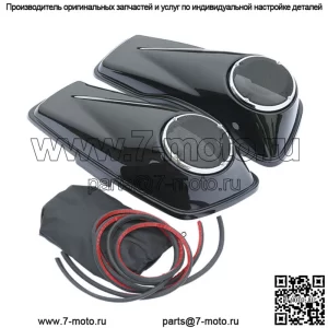 Крышки кофров для динамиков 6,5 дюйма подходят для Harley Touring Street Electra Glide 14-23 22 (для: Harley-Davidson)