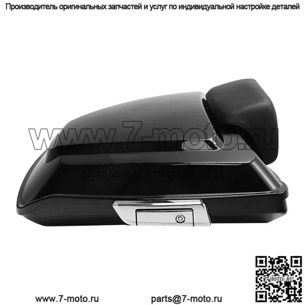 Черная спинка багажника Razor Pack подходит для Harley Tour Pak Road King 2014-2023 2022 (Для: Harley-Davidson)