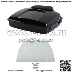 Опорная пластина накладки багажника Black Razor Pack для Harley Tour Pak Road King Glide 97-13 (для: Harley-Davidson)