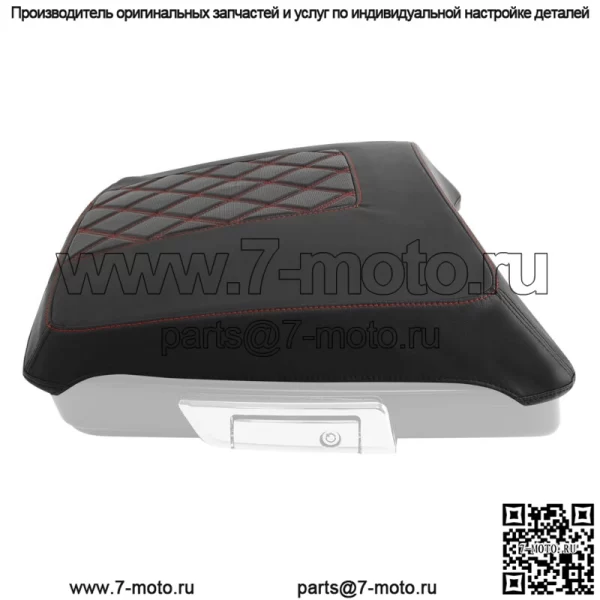 Черная красная крышка багажника, подходит для Harley Tour Pak Touring Road Glide 14-23 (для: Harley-Davidson)