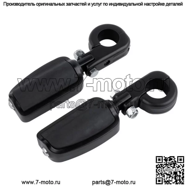 Зажимы для подножек 1 1/4 дюйма, подходят для Harley Touring Road Street Glide (для: Harley-Davidson)