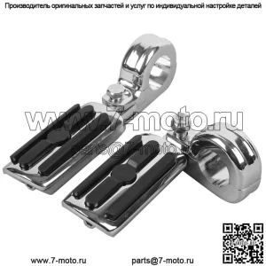 Подножка для защиты двигателя 1 1/4 дюйма, подходит для Harley Touring Road King Yamaha (для: Harley-Davidson)