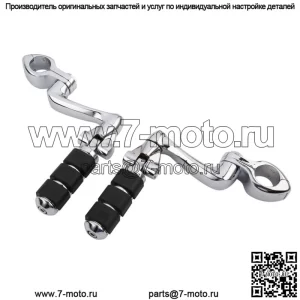Крепление подножек для защиты двигателя 1 1/4 дюйма, подходит для Harley Touring Electra Glide (для: Harley-Davidson)