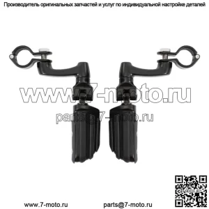Крепление подножек для защиты двигателя 1-1/4 дюйма подходит для Harley Touring Road Street Glide (для: Harley-Davidson)