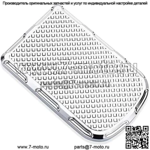 Накладка на педаль тормоза, совместимая с Harley Softail Heritage Springer Fit Fat Boy Deluxe FLSTN Road King FLHR Road Glide FLTR Накладка на накладку (хром)