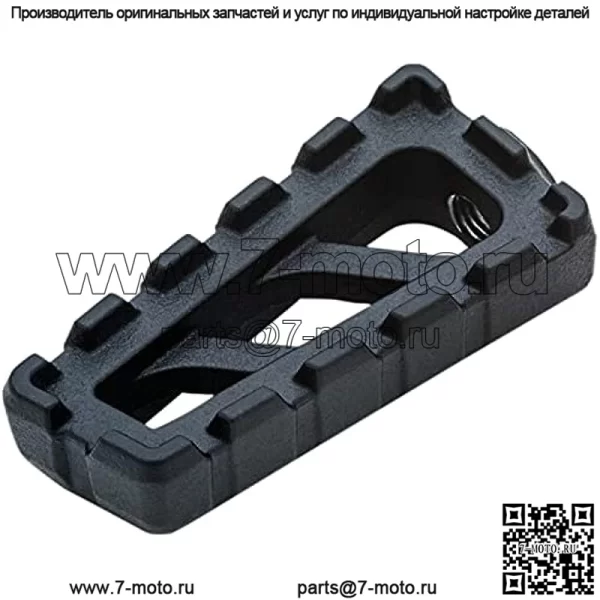 Оранжевая подножка переключения передач Cycle Parts для Harley от Kuryakyn 3591 (сатиновый черный), один размер