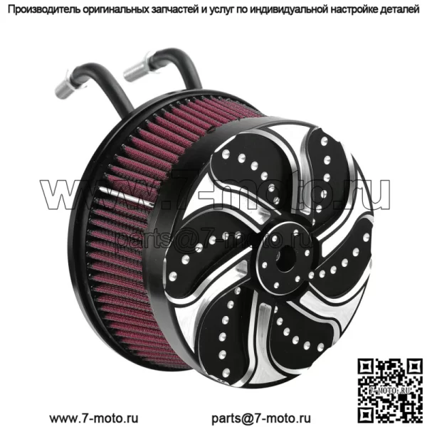 Воздухоочиститель подходит для Harley Twin Cam Delphi EFI 01-17 FLHX Street Glide 2006-2007 (Для: Harley-Davidson)