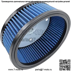 Воздушный фильтр Cyleto для мотоцикла Harley Davidson HD-0800 Road King, Electra Glide, FatBoy, Dyna, Softail Springer # 29442-99C 29442-99A, 2944299A