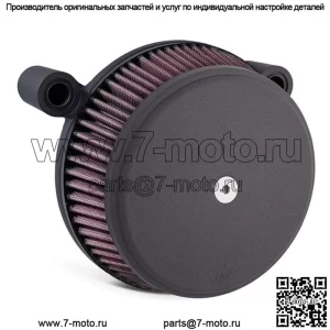 Комплект воздухоочистителя  Smooth Stage 1 с большой присоской для Harley