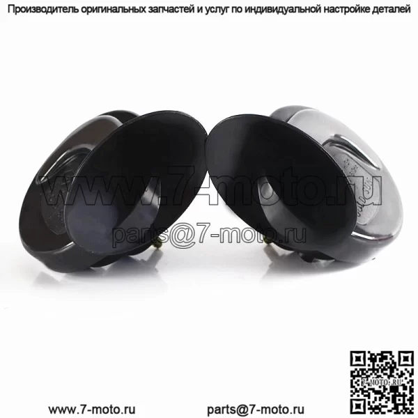 Мотоциклетный рожок в виде улитки, супер громкий однотонный аксессуар для мотоцикла, электрический мопед, 12 В, 48 В, 60 В, звуковой сигнал - Image 2
