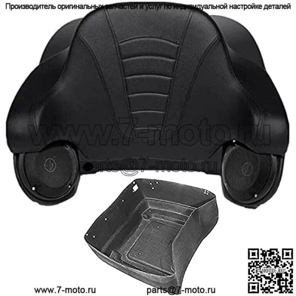 Динамики King Tour Pack с запахом на спинке, подходят для Harley Tour Pak Touring CVO Road King Road Glide Street Glide Electra Glide 2014-2023