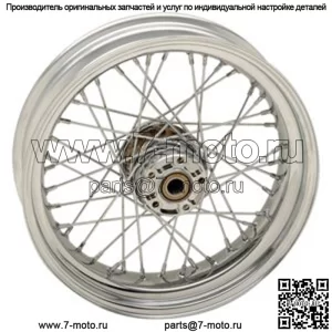 Заднее колесо  с 40 спицами и шнуровкой из АБС-пластика для Harley