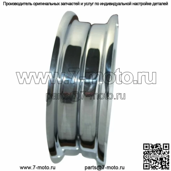Комплект дисков переднего и заднего колеса Vespa, хромированные, 3,50 x 8 дюймов VBB VLB Модели VNA @Vi - Image 5