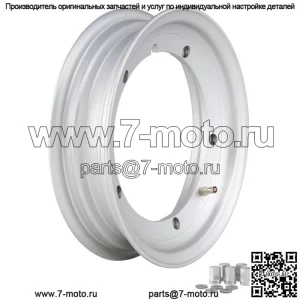 Обод бескамерной широкой шины для Vespa 50-125 / PV /ET3 / Pk / S/ XL/ XL2/