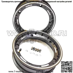 БЕСКАМЕРНЫЕ ДИСКИ VESPA ЧЕРНЫЕ PX  T5 ДИСКИ X 2 ЗАЗОР