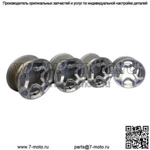 Комплект колес Take Off G2 Can Am Outlander 12 дюймов Silver DPS XT 12x6 12x7,5 4x137 мм