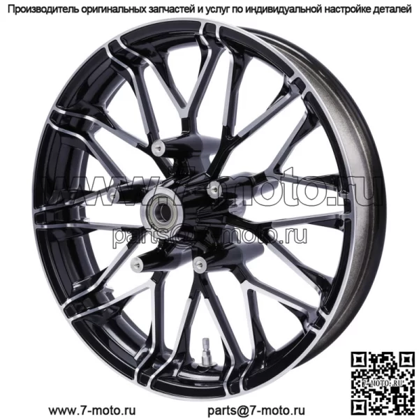 Обод переднего колеса 19 "X3,5" подходит для Harley Touring Road King Glide 2008-2023 ABS (для: Harley-Davidson)