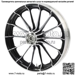 Двойной диск переднего колеса 21 x 3,5 дюйма подходит для моделей Harley Electra Glide ABS 08-23 (для: Harley-Davidson)