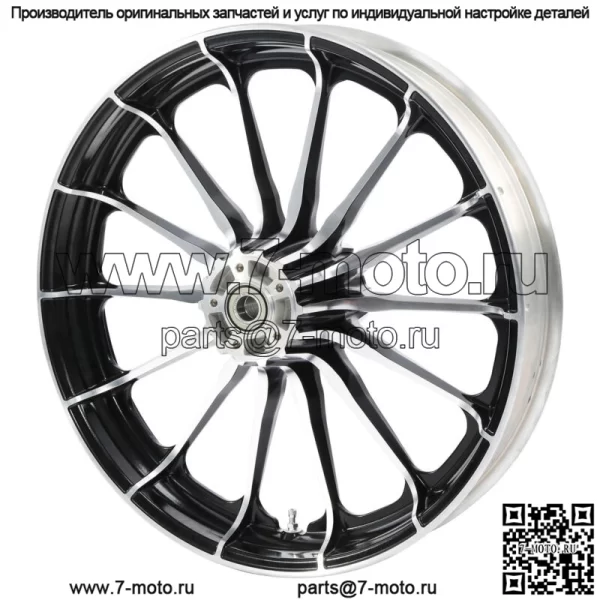 Двойной диск переднего колеса 21 x 3,5 дюйма подходит для моделей Harley Electra Glide ABS 08-23 (для: Harley-Davidson)