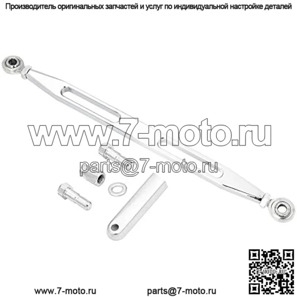 Хромированная рычажная передача, совместимая для Harley Davidson Softail Trike Road King Electra Glide 1986-2023 гг. - Image 3