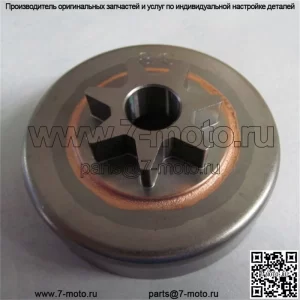 Оригинальная звездочка цепной пилы ECHO OEM 3/8, барабан сцепления A556001580 CS-590, CS-591