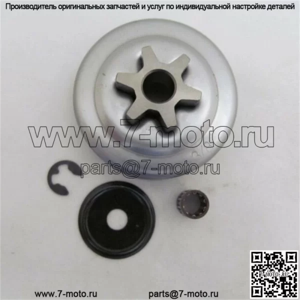 Оригинальная звездочка барабана сцепления цепной пилы ECHO OEM 3/8 99944400395 CS-310, CS-352