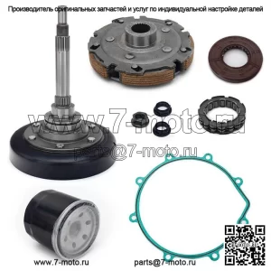 Мокрые сцепление ATV UTV в сборе для Hisun 400 UTV 400 MSU400 YS400 Massimo Supermach Menard Yardsport