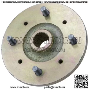 Ступица заднего колеса для Yamaha Rhino 450 YXR450 2008-2009, левая или правая