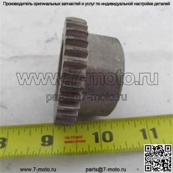 OEM КОСИЛКА GRASSHOPPER, ДЕТАЛЬ 831034, ШЛИЦОВАЯ ПРИВОДНАЯ МУФТА ДЛЯ ТРАВОСБОРНИКА - Image 3