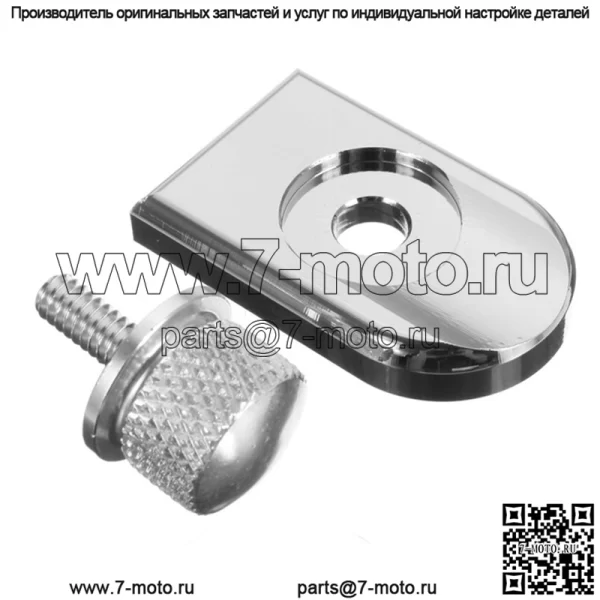 Винт для модификации мотоцикла Harley, винт для подушки, винт с ЧПУ, 6 мм, круглый винт для подушки, черный - Image 2