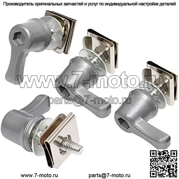 Мотоциклетная седельная сумка, стопорные болты, гайки, монтажный комплект для Harley Davidson 2001-2021 гг. - Image 2