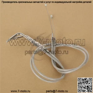 Плетеный трос дроссельной заслонки 31-3/4 дюйма подходит для Harley Sportster XL883 XL1200 96-06 (для: Harley-Davidson)